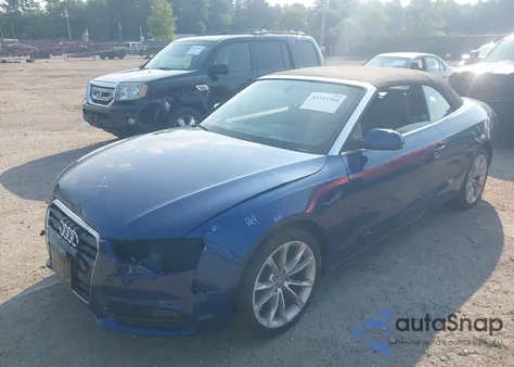 2014 Audi A5 2.0T Premium из США, поврежденный, VIN WAULFAFH9EN011066